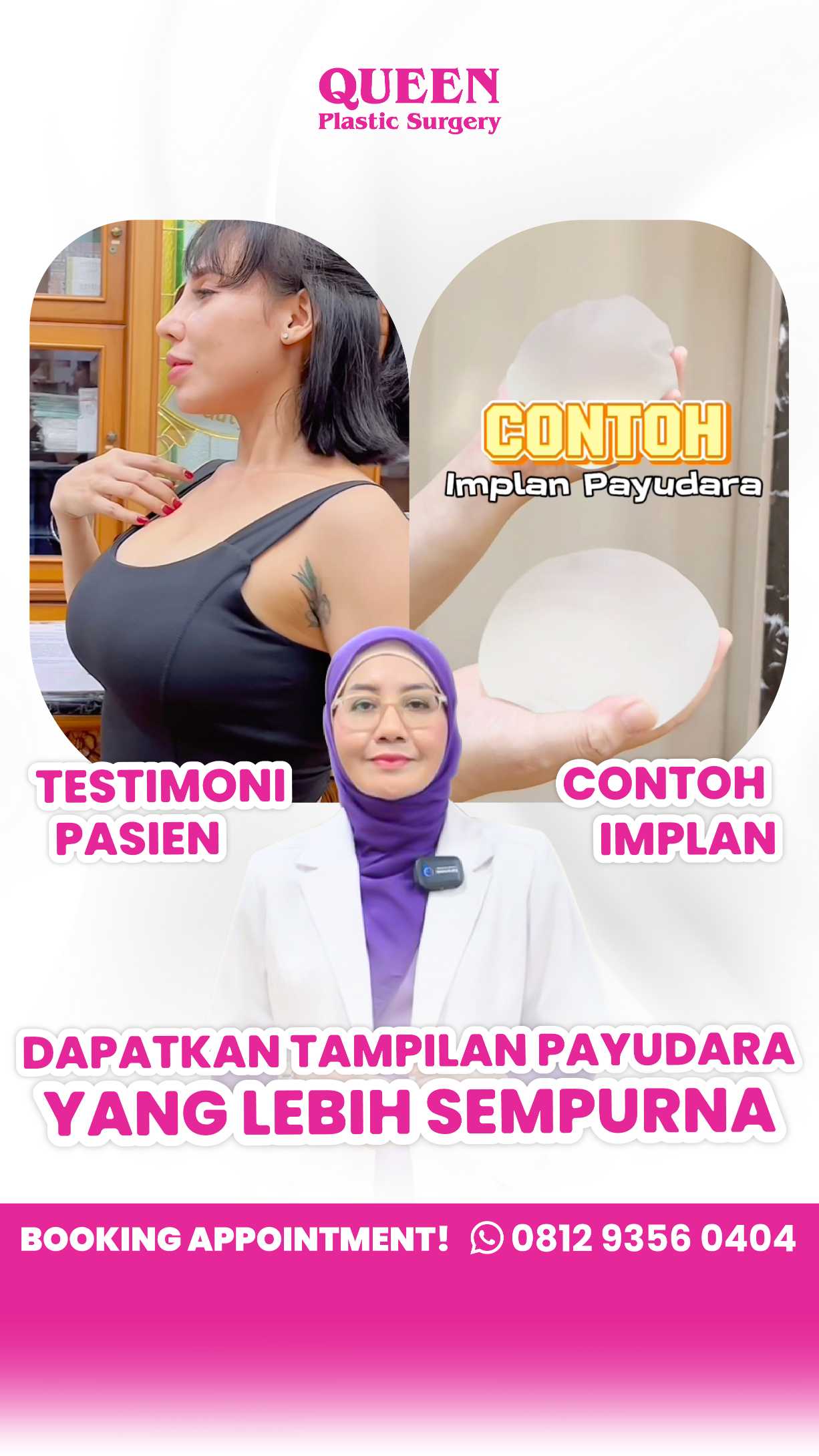 Mengapa Implan Payudara Terasa Berat? Hitungan CC dan Gram yang Perlu Anda Tahu!