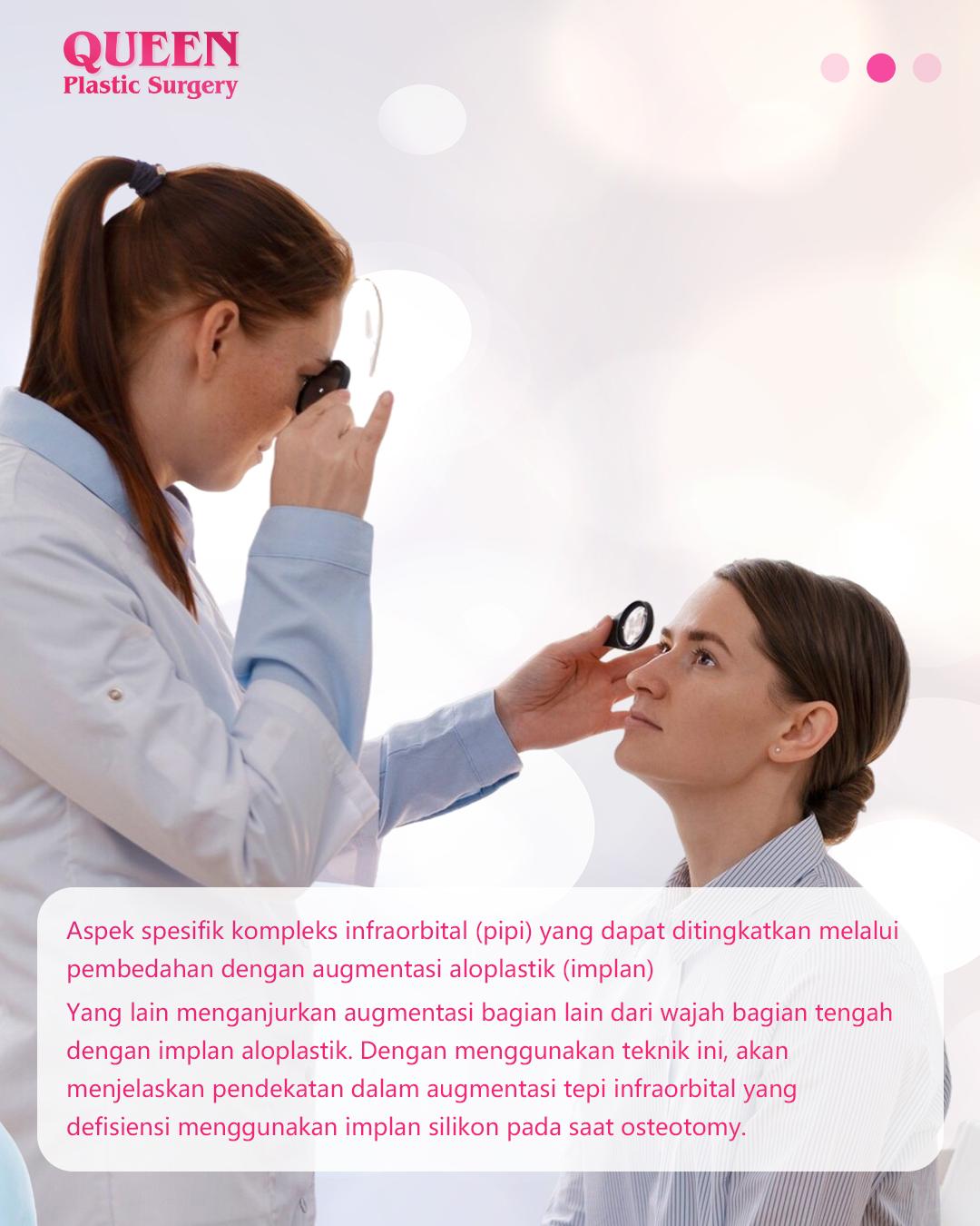 Augmentasi Tepi Infraorbital (Implan): Solusi Efektif untuk Mata Lebih Cerah dan Wajah Lebih Muda