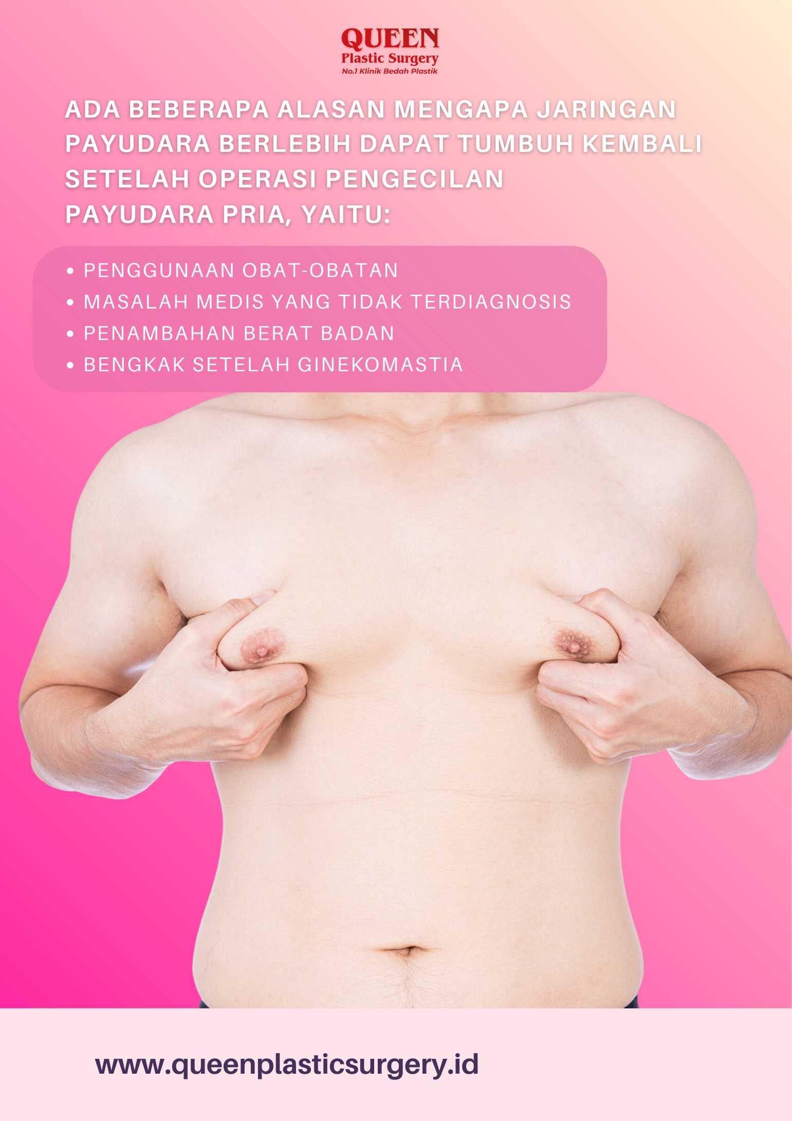 Apa Bedanya? Perbedaan Utama Operasi Pengecilan Payudara pada Pria dan Wanita