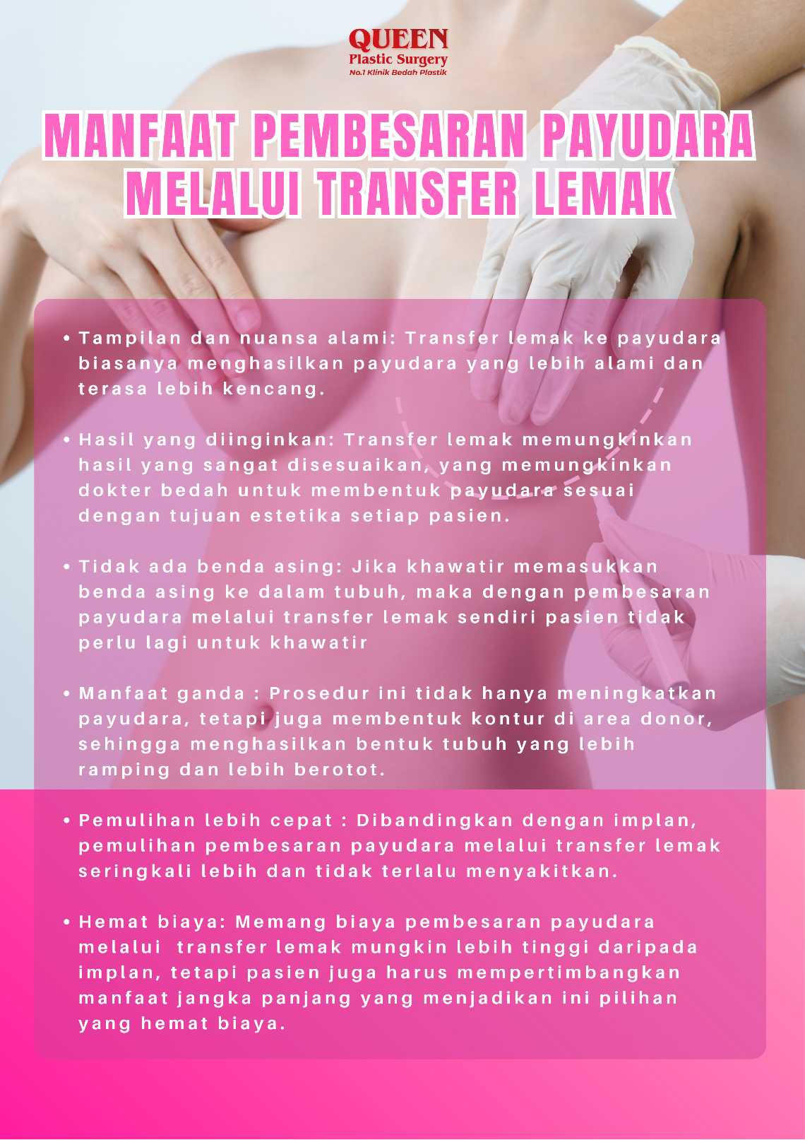 Pembesaran Payudara Tanpa Implan? Kenali Alternatif Baru yang Inovatif di Sini!