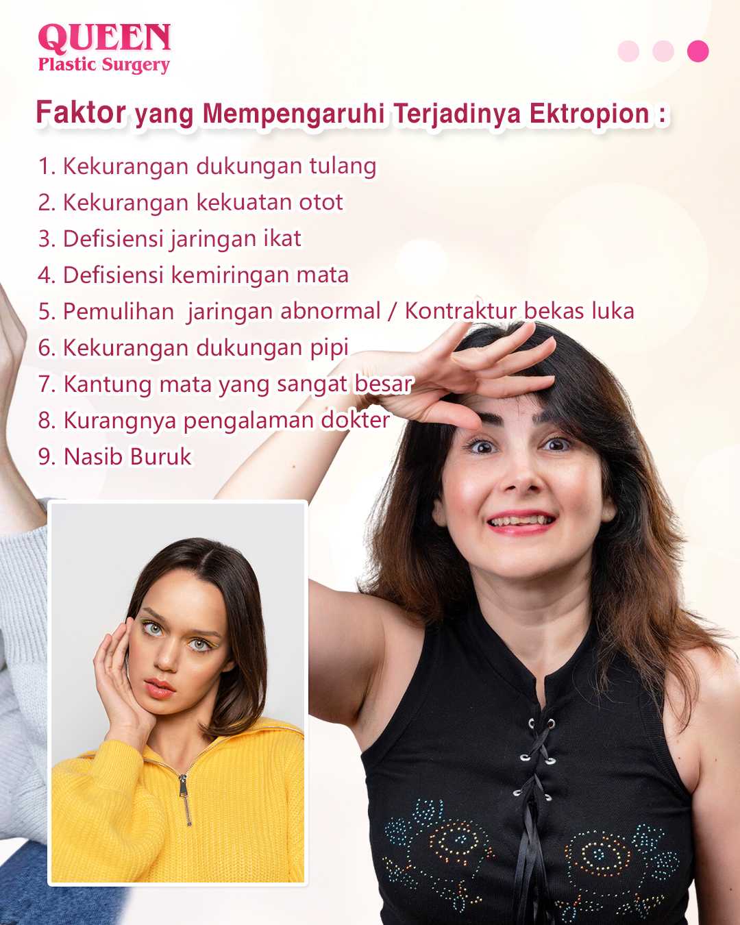 Ektropion, Komplikasi Operasi Kelopak Mata Bawah yang Berdampak pada Kesehatan Mata