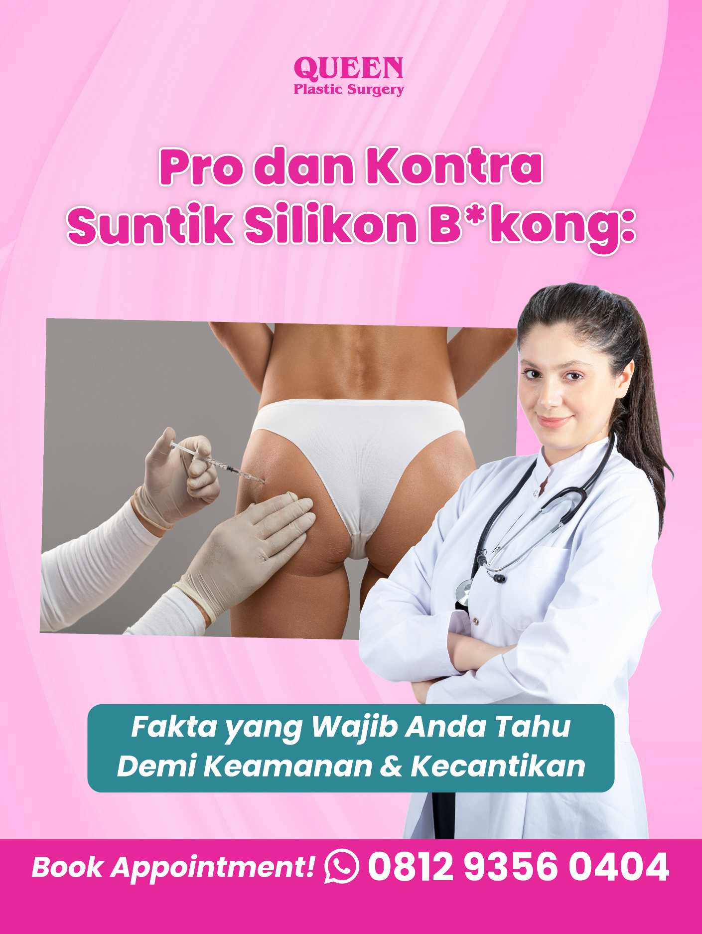 Pro dan Kontra Suntikan Silikon Bokong: Fakta yang Wajib Anda Tahu Demi Keamanan & Kecantikan