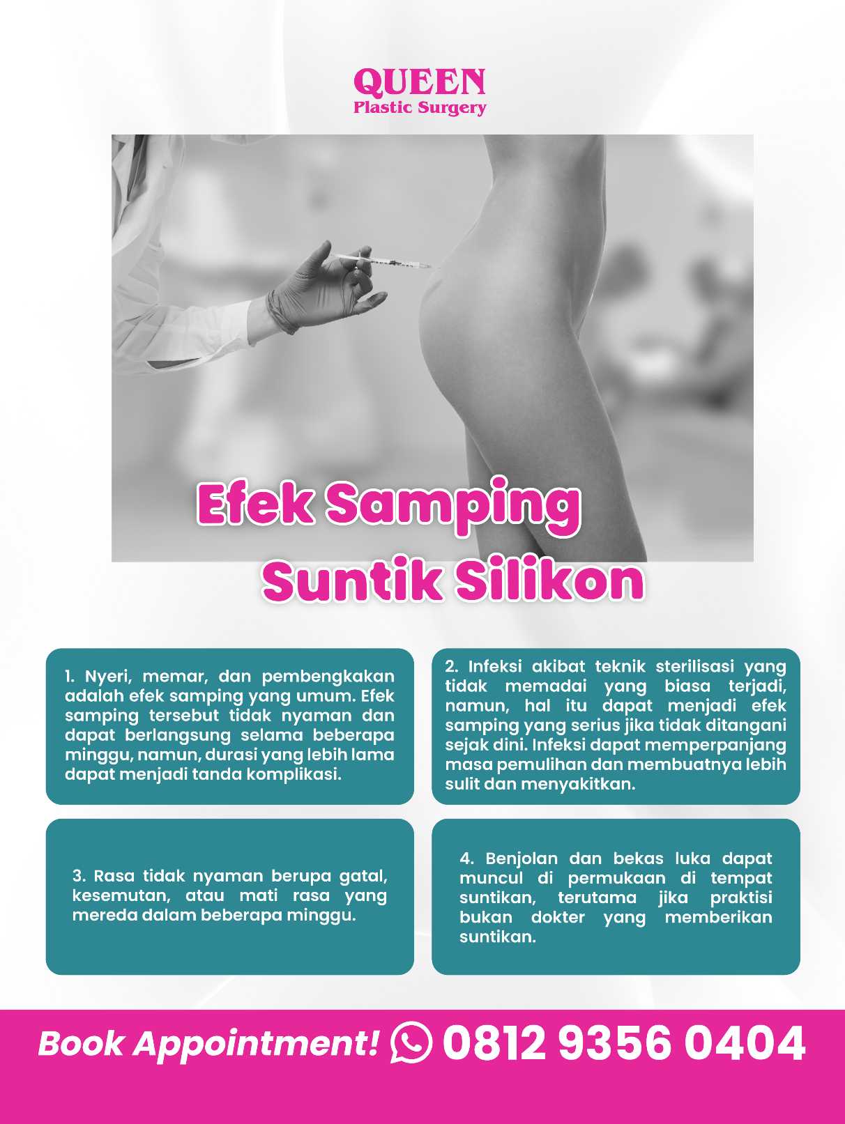 Pro dan Kontra Suntikan Silikon Bokong: Fakta yang Wajib Anda Tahu Demi Keamanan & Kecantikan