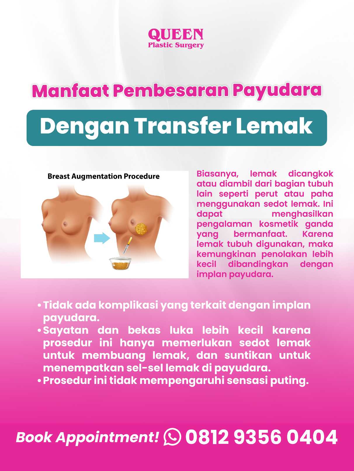Pengencangan Payudara & Transfer Lemak: Kombinasi Sempurna untuk Payudara Ideal