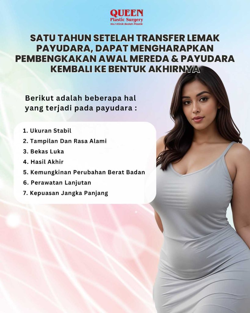 Pembesaran Payudara dengan Transfer Lemak: Bagaimana Hasilnya Setelah 1 Tahun?