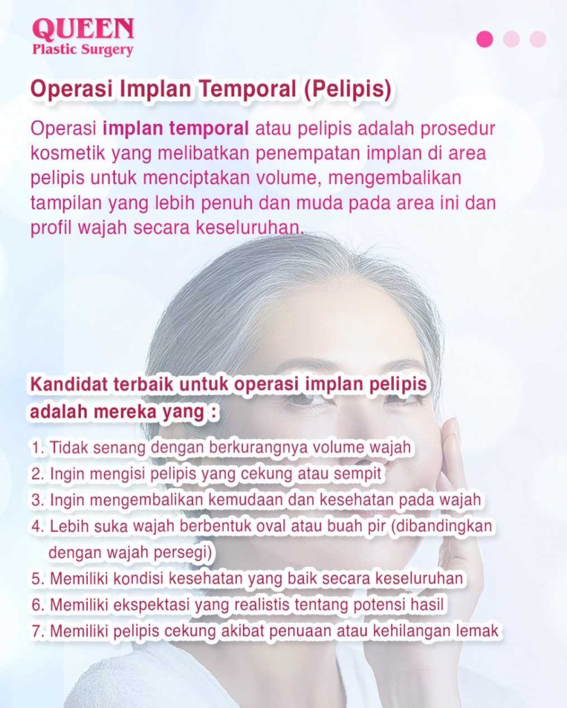 Pelipis Cekung Bikin Wajah Tampak Tua? Implan Temporal Jawabannya!