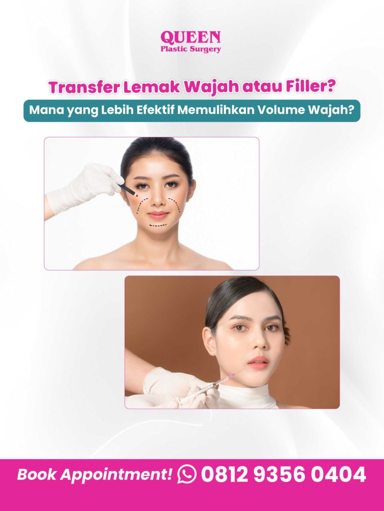 Transfer Lemak Wajah atau Filler? Mana yang Lebih Efektif Memulihkan Volume Wajah?