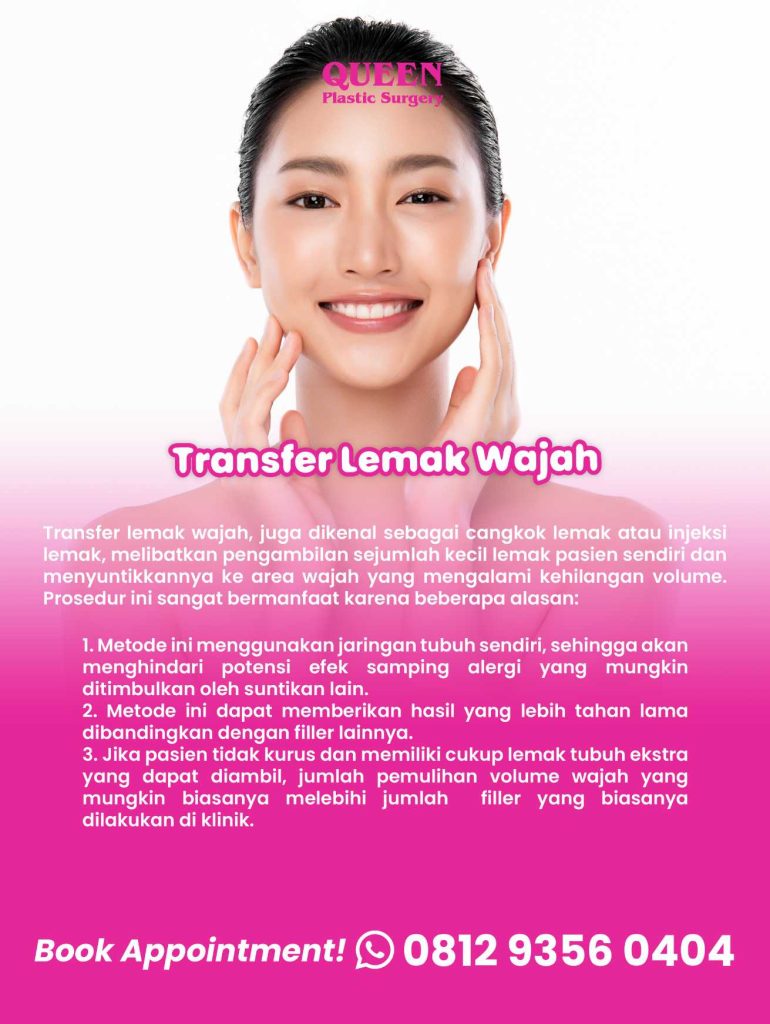 Transfer Lemak Wajah atau Filler? Mana yang Lebih Efektif Memulihkan Volume Wajah?