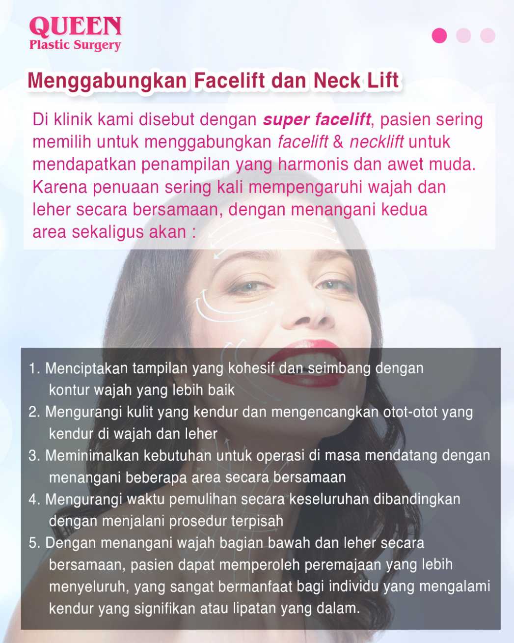 Mengapa Facelift dan Neck Lift Sering Dikombinasikan? Kelebihan & Kekurangan yang Wajib Anda Tahu