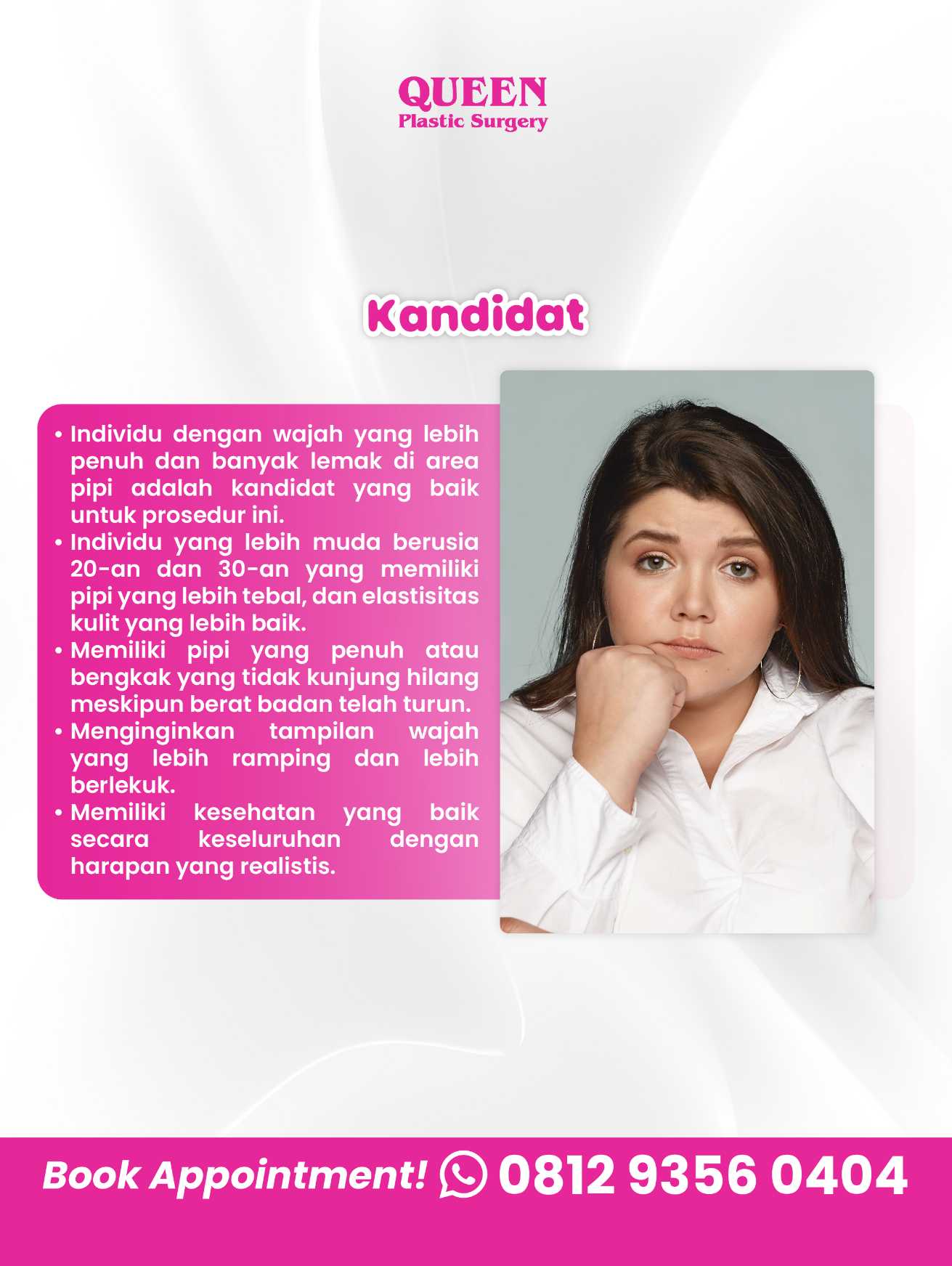 Bye-Bye Pipi Chubby! Merampingkan Wajah Bulat dengan Operasi Pengangkatan Lemak Pipi