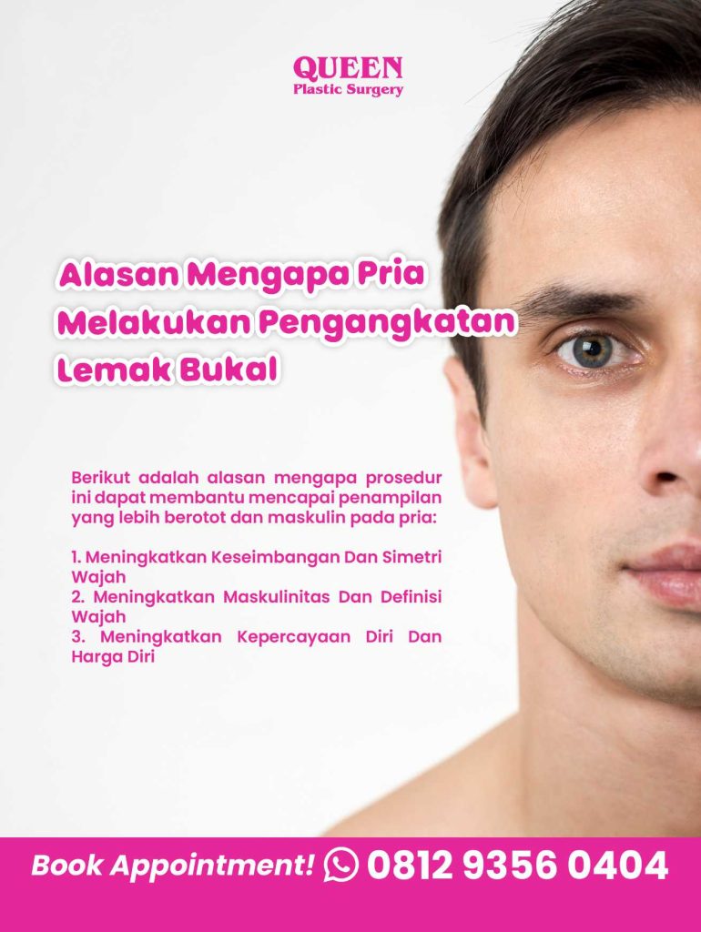 Wajah Lebih Tirus Dan Maskulin! Ini Dia Prosedur Pengangkatan Lemak Bukal yang Cocok untuk Pria
