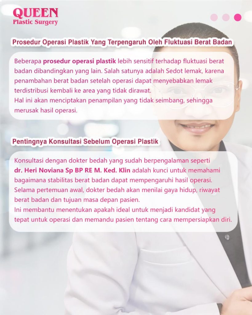 Dampak Kritis Fluktuasi Berat Badan Terhadap Hasil Bedah Plastik