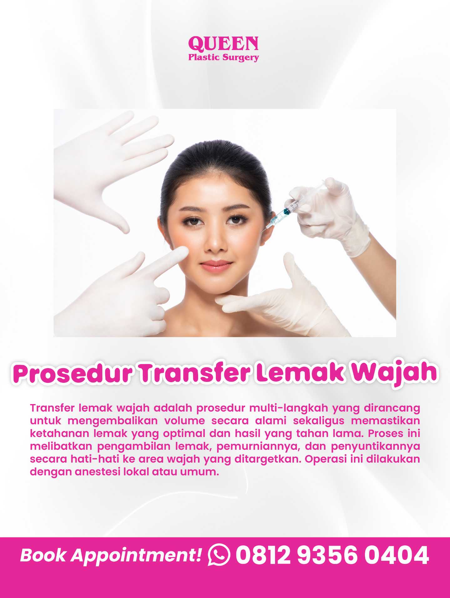 Prosedur Transfer Lemak Wajah untuk Mengatasi Tanda Penuaan