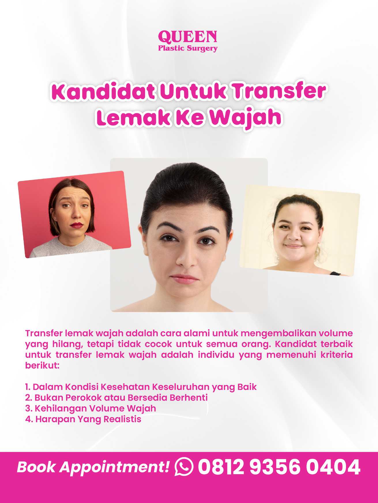 Prosedur Transfer Lemak Wajah untuk Mengatasi Tanda Penuaan