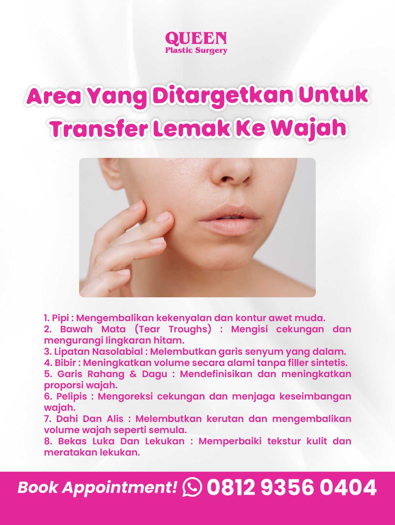 Prosedur Transfer Lemak Wajah untuk Mengatasi Tanda Penuaan