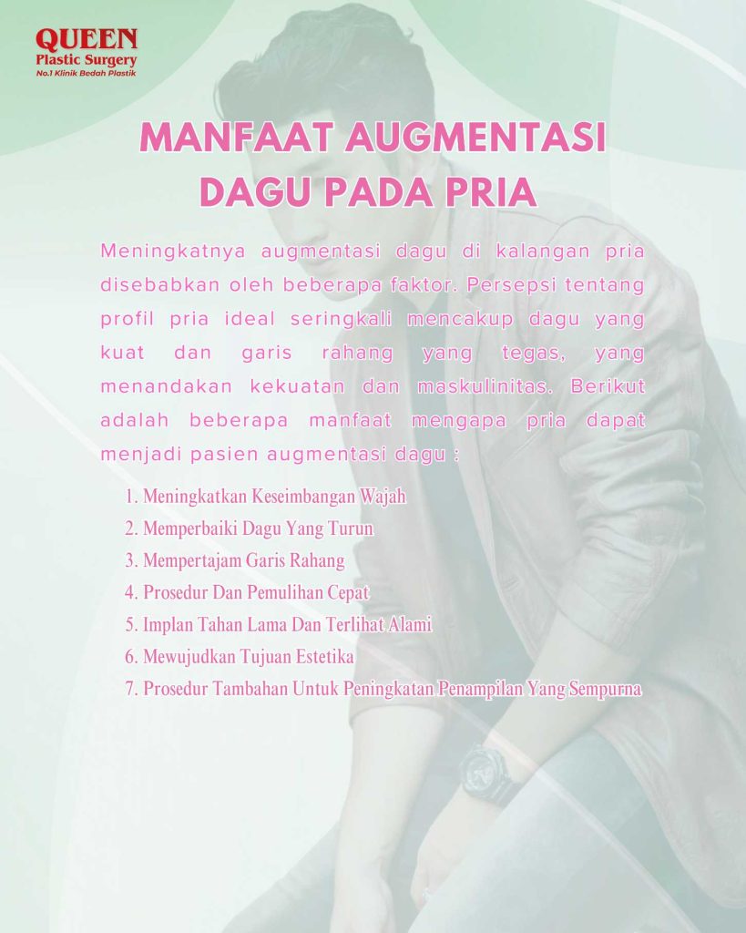 Augmentasi Dagu Pria: Rahasia Wajah Lebih Maskulin dan Tegas