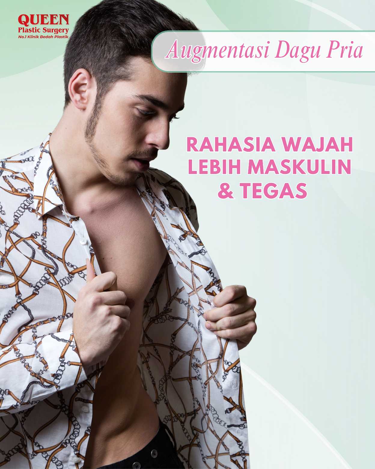 Augmentasi Dagu Pria: Rahasia Wajah Lebih Maskulin dan Tegas