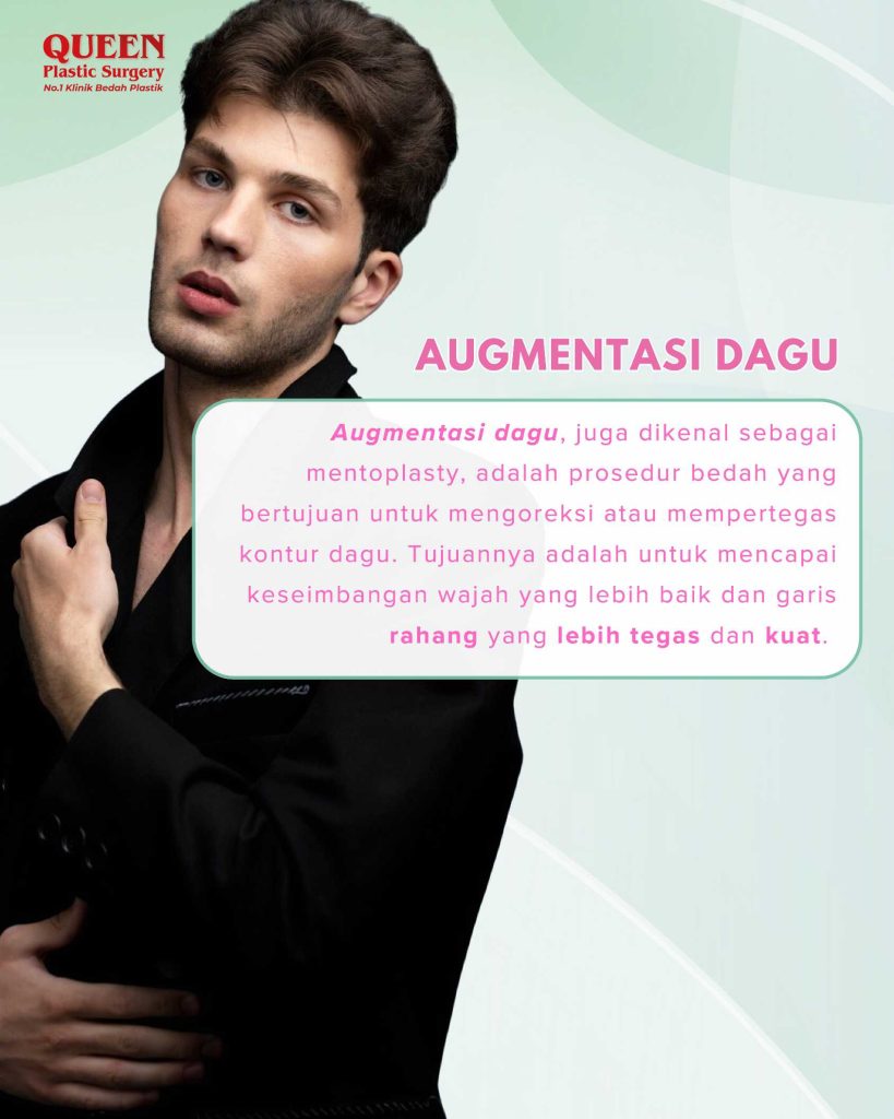 Augmentasi Dagu Pria: Rahasia Wajah Lebih Maskulin dan Tegas